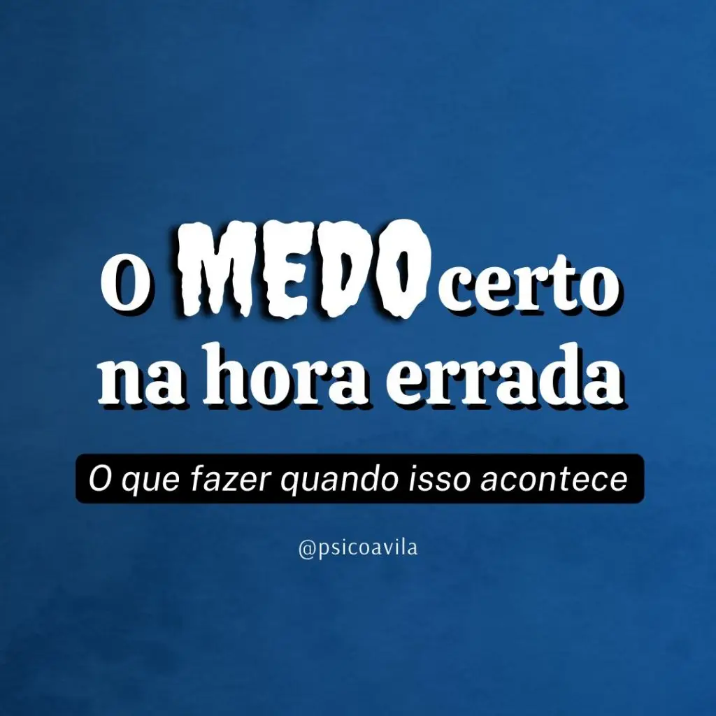 ansiedade em momentos ruins