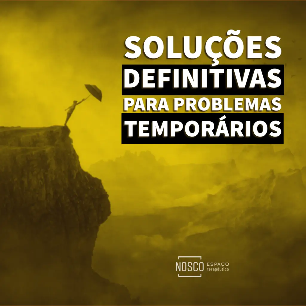 Terapia online para soluções definitivas para problemas temporários
